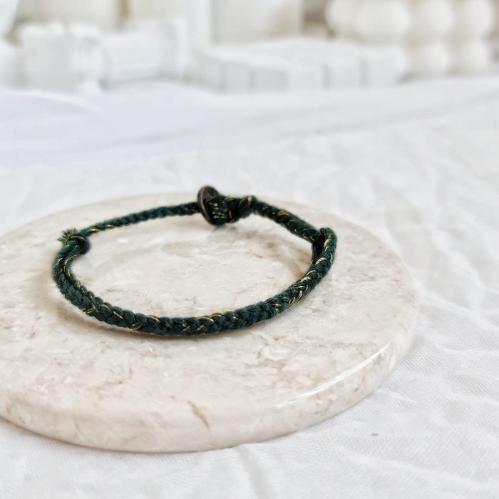 Army Glam Polosan Bold Gelang Kepang Tali 20.446
