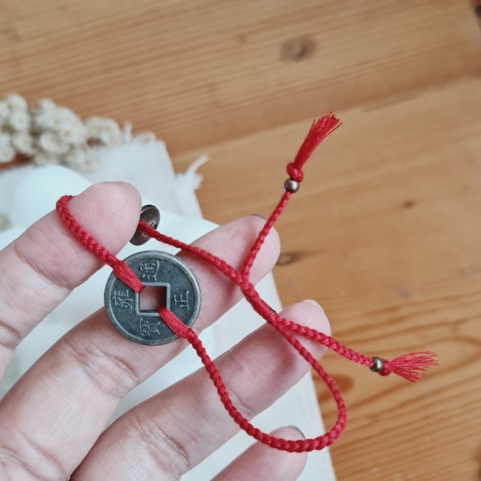 Untung Coin Abangan Gelang Kepang Tali Tipis 20.108