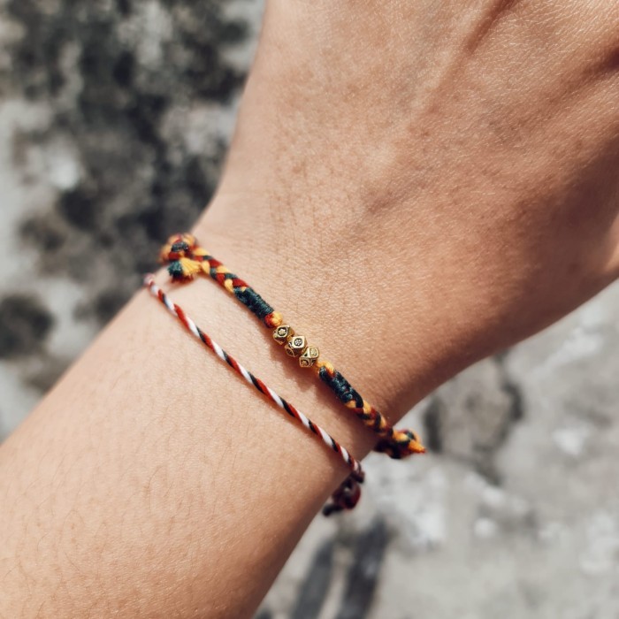 Amartya Senja 23.06.058 Gelang LIMITED Kepang Tali Boho Semoet Ketjil