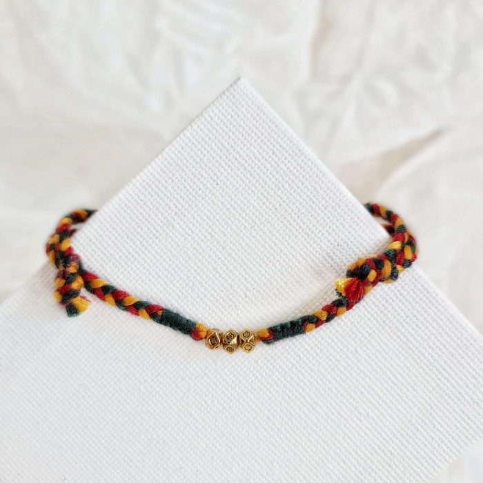 Amartya Senja 23.06.058 Gelang LIMITED Kepang Tali Boho Semoet Ketjil