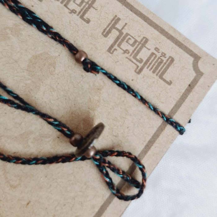 Polosan Ikatan Ganda 20.485 Gelang Boho Bohemian Kepang Tali