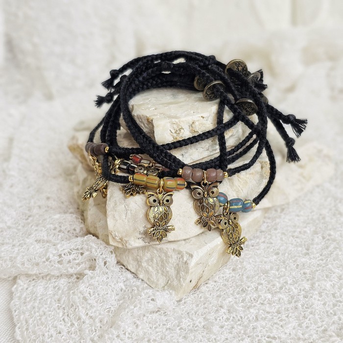 Gelang Celepuk Owl Bijaksana Gudo 24.07.264 Semoetketjil