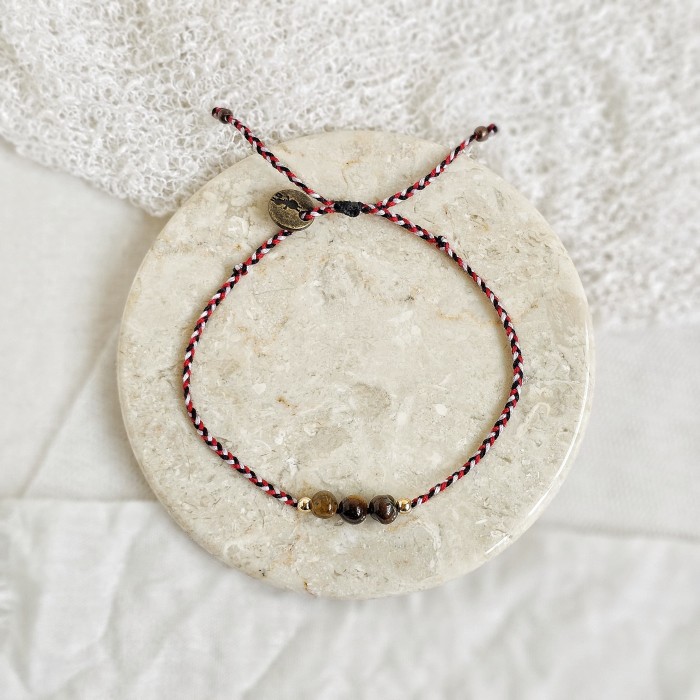 Gelang Harimau Tiger Eye Tridatu Motif 24.09.275 Semoetketjil