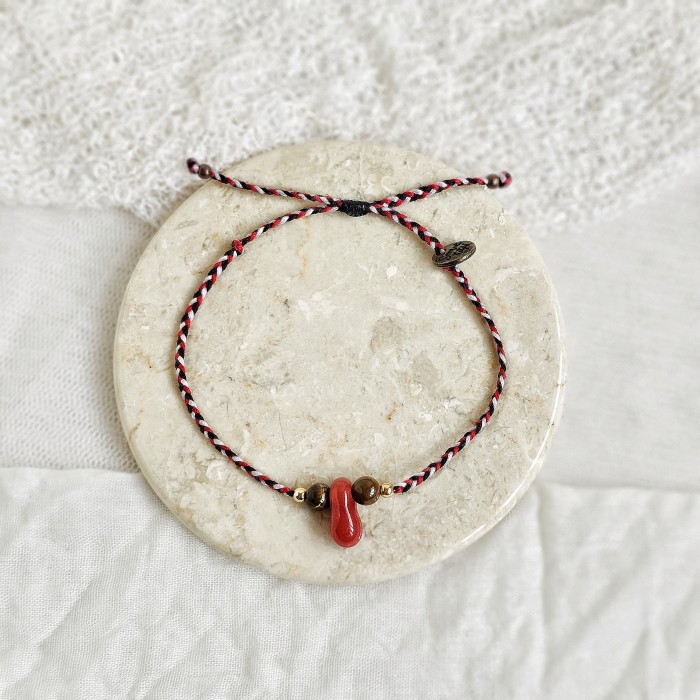 Gelang Rukti Pertiwi Gudo Tiger Eye Tridatu Motif 24.09.279 Semoetketjil