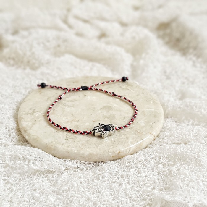 Gelang Nagendra Hamsa Onyx Tridatu Motif 24.12.292 Semoetketjil
