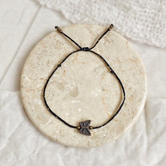 Gelang Yodha Kupu Hitam Glam 24.12.293 Semoetketjil