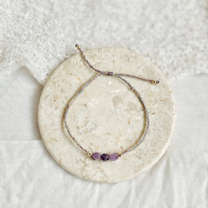 Gelang Njiwani Spirit Amethyst 25.01.002 Semoetketjil