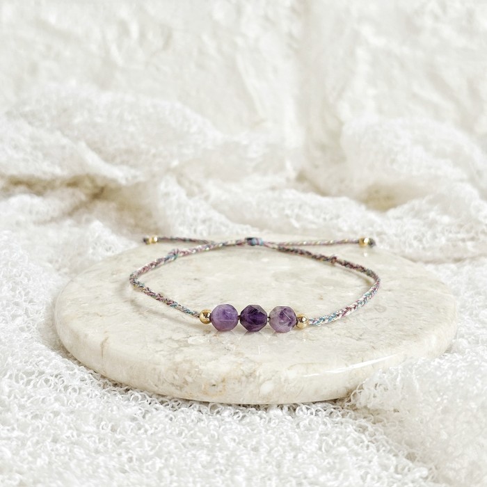 Gelang Njiwani Spirit Amethyst 25.01.002 Semoetketjil