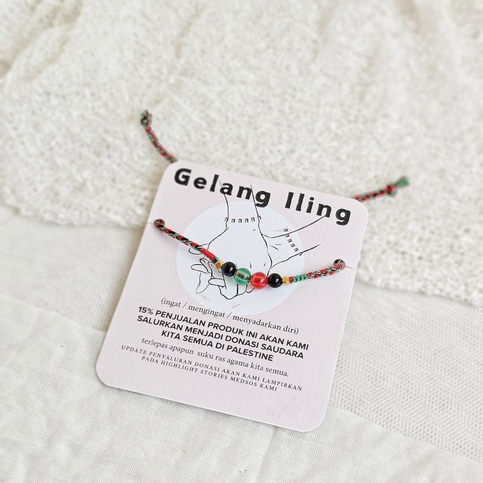 Gelang iling Donasi Raksaka Penjaga Pelindung 99.17.69 Semoetketjil