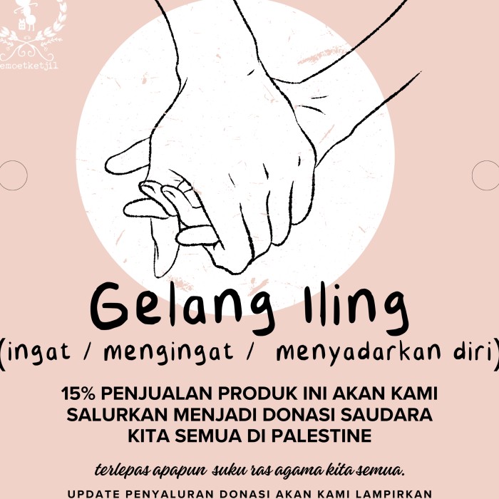 Gelang iling Donasi Raksaka Penjaga Pelindung 99.17.69 Semoetketjil