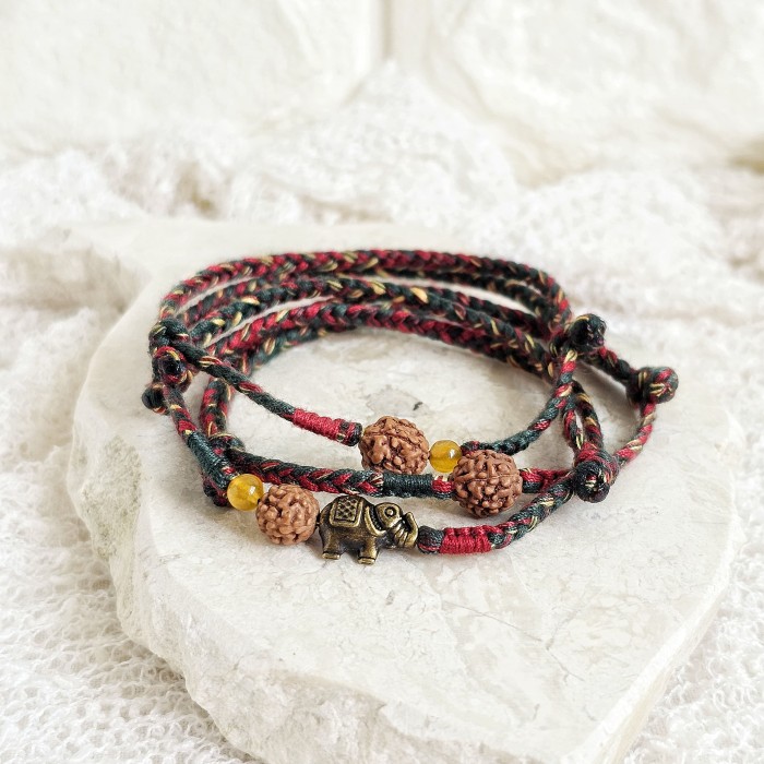 Gelang Sumitra Bhumi Series Gajah Rudraksha 24.10.284 Semoetketjil