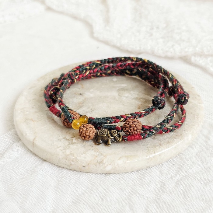 Gelang Sumitra Bhumi Series Gajah Rudraksha 24.10.284 Semoetketjil