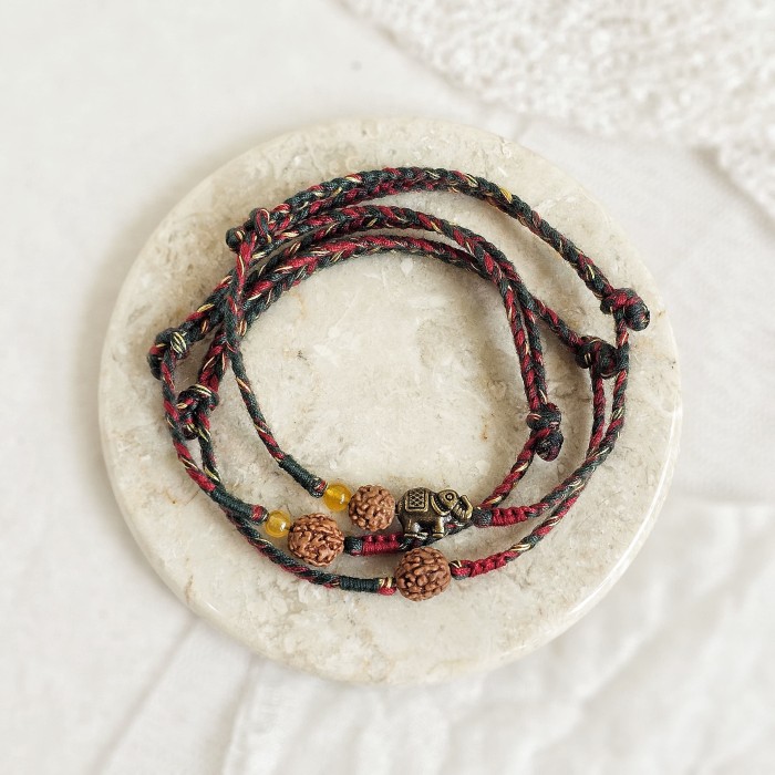 Gelang Sumitra Bhumi Series Gajah Rudraksha 24.10.284 Semoetketjil