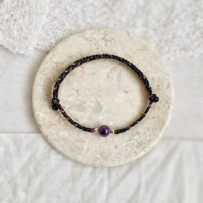 Gelang Njiwani Spirit Amethyst Hujan Hujan 25.01.011 Semoetketjil