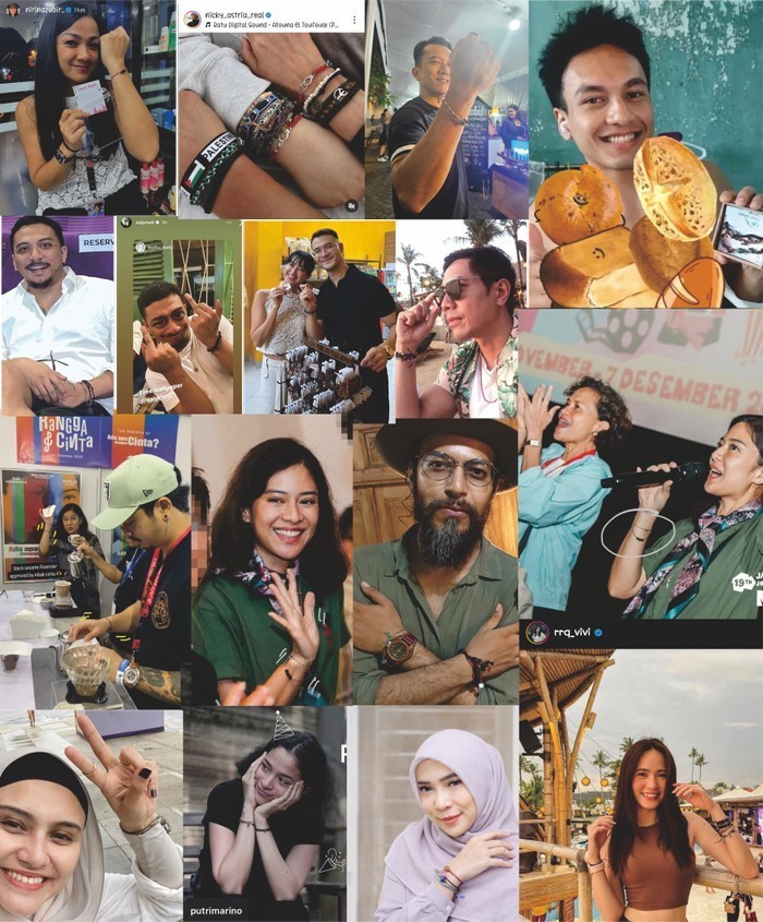 Gelang iling Donasi Vinkrant Bersemangat 99.22.69 Semoetketjil