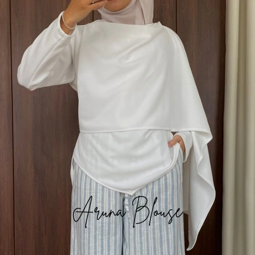Image of Syamaita Original Aruna Blouse Busui Friendly