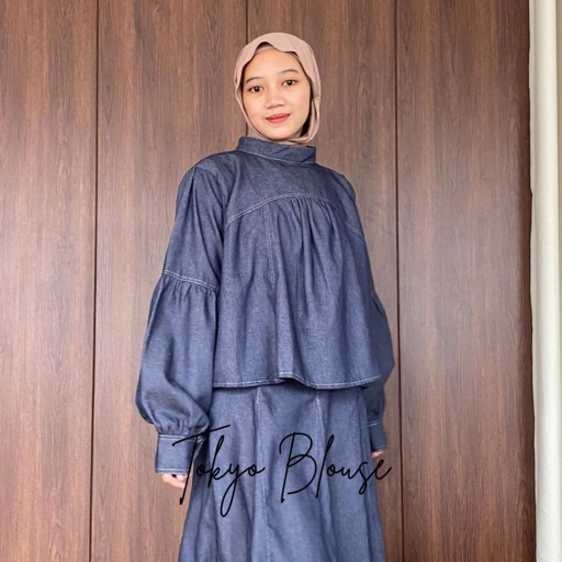 Image of Syamaita Tokyo Jeans Blouse 