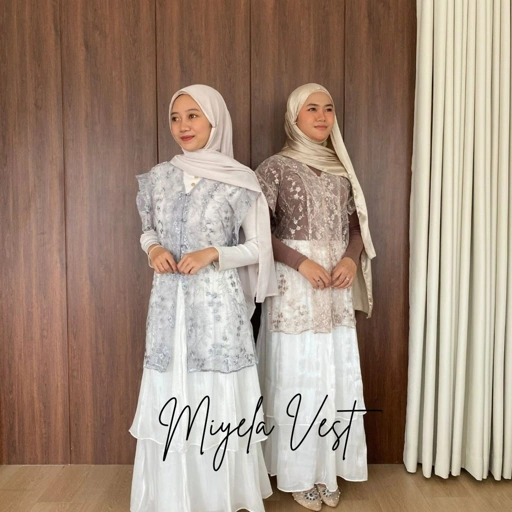 Image of Miyela Vest Belva Syamaita Original Busui Friendly