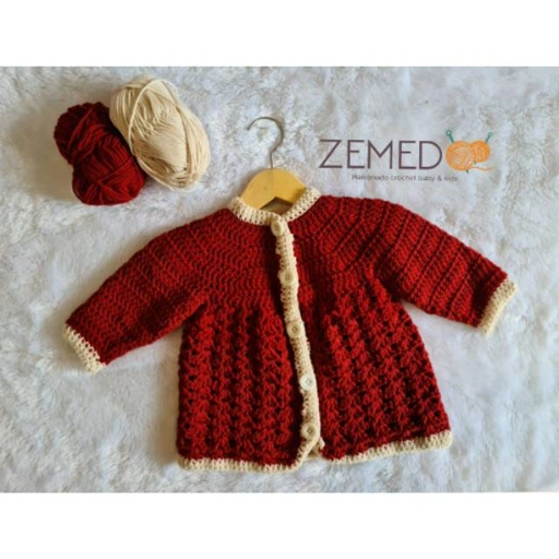 Image of ZEMED Sweater Bayi Rajut 100% HANDMADE #sweaterrajut #sweaterbayi #cardiganrajut