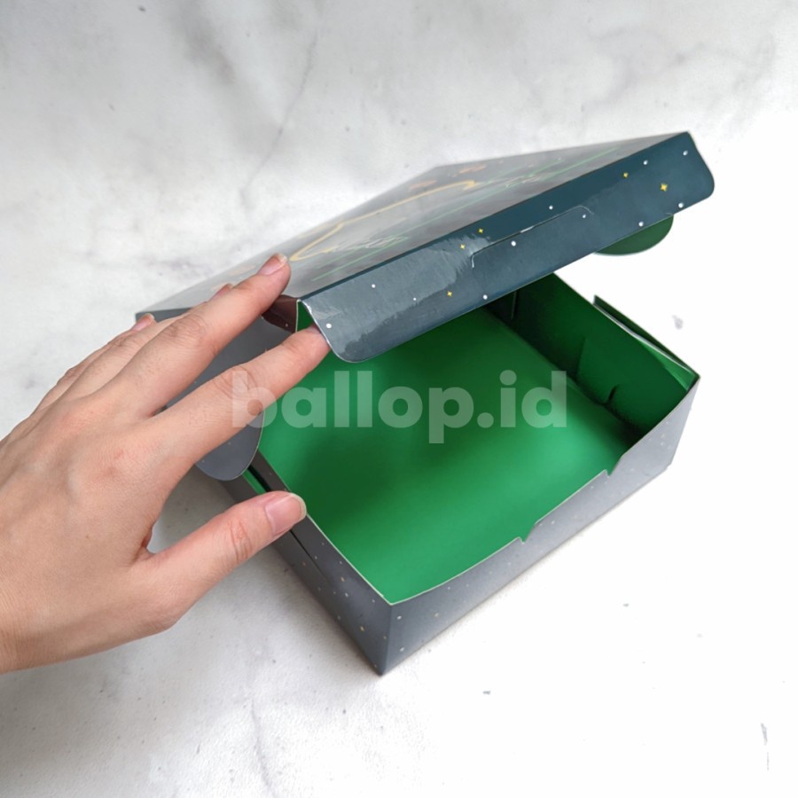 [10 PCS] LEBARAN 20 20 7,5 CM Dus Kotak Box Hari Raya Idul Fitri