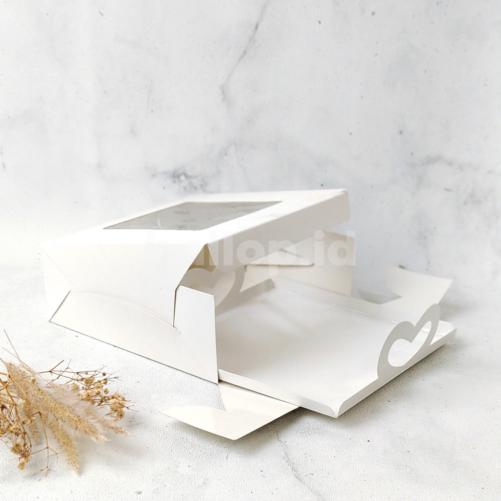 Alas IVORY 20 CM LAMINASI Tray Cakeboard Tart Chiffon Pudding Roti Kue