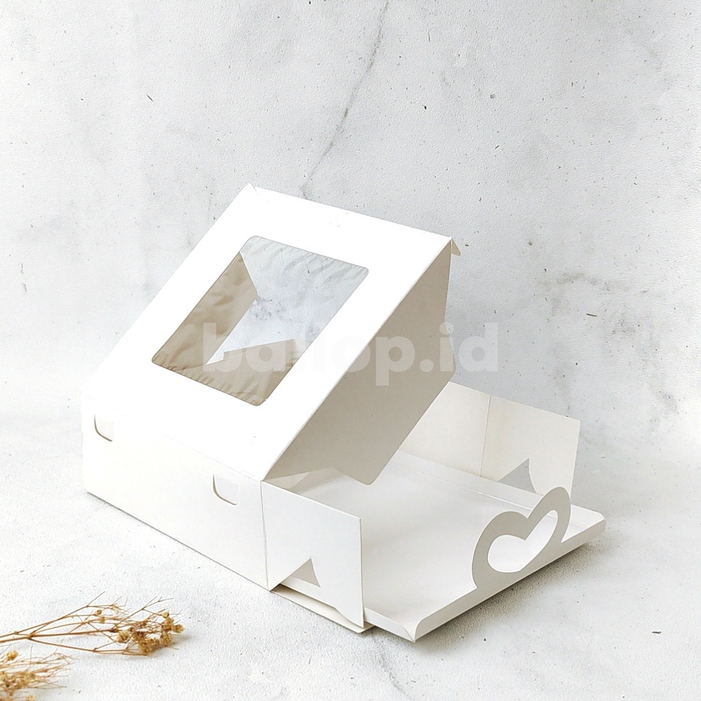 Alas IVORY 20 CM LAMINASI Tray Cakeboard Tart Chiffon Pudding Roti Kue
