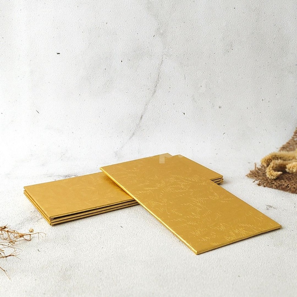 CAKEBOARD GOLD Kotak 22 10 CM Alas Tatakan Papan Emas Cake Tart Spiku