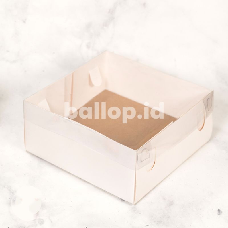 CAKEBOARD 22 CM Alas Tatakan Papan Kue Tart Pudding Roti Kotak Box Square Round Bulat Cake Board Putih Emas Kraft Gold Marble