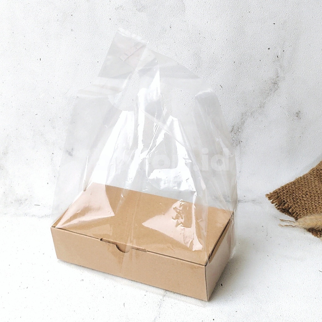 E-FLUTE 20 10 5 CM Box Kardus Packing Online Shop Gift Kotak Dos Brownies Roti Cake Kue Corrugated