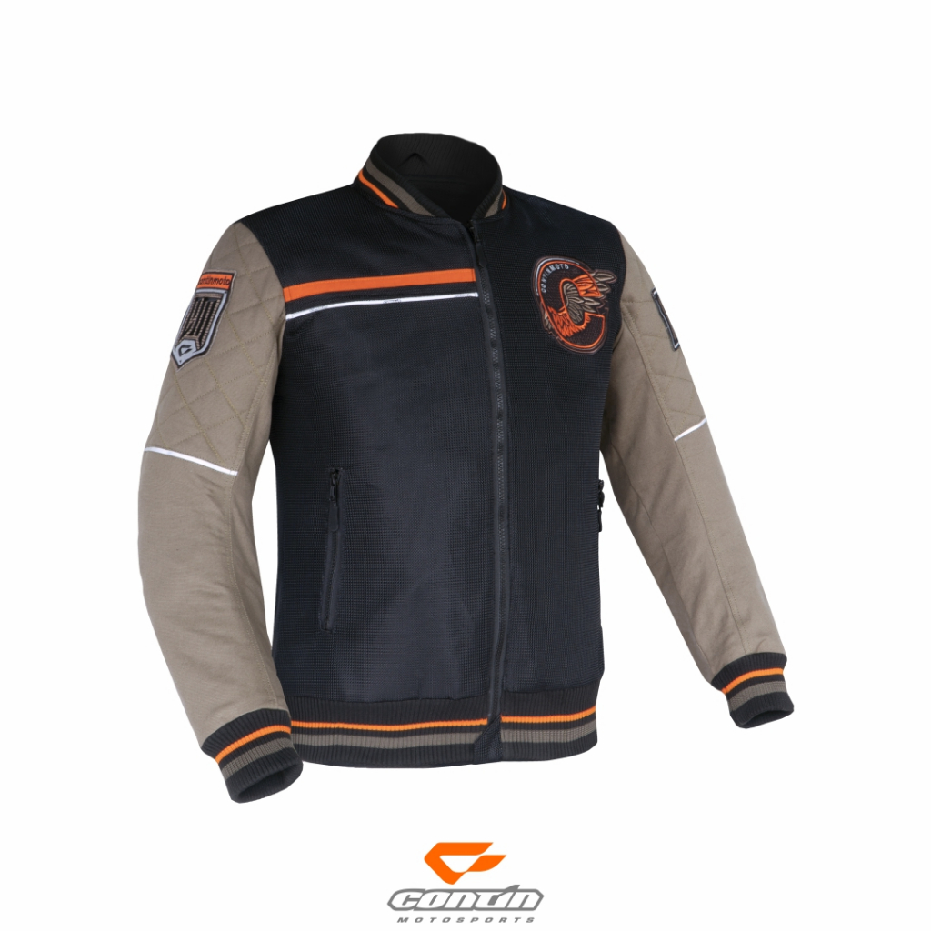 Rostock Varsity Jacket - Khaki