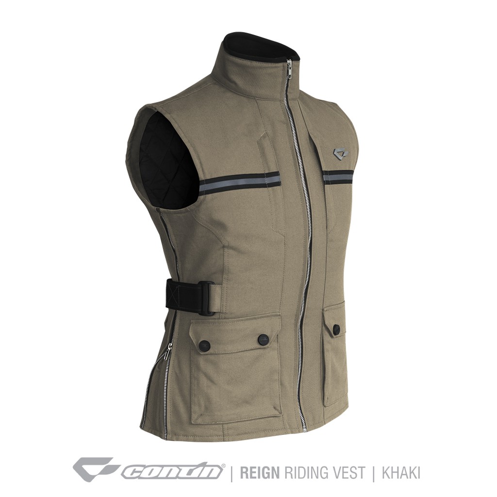 Reign Vest - Khaki