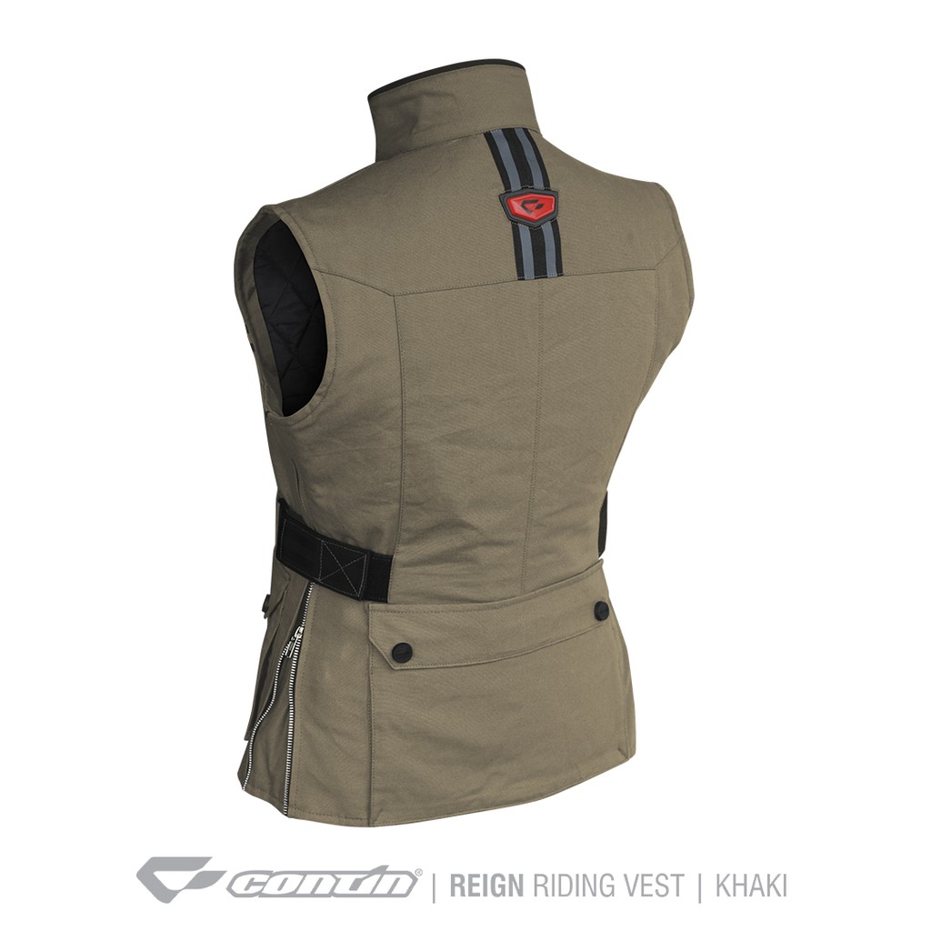 Reign Vest - Khaki
