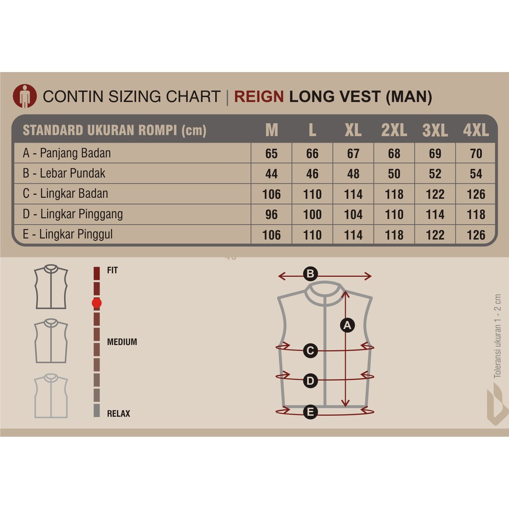Reign Vest - Khaki