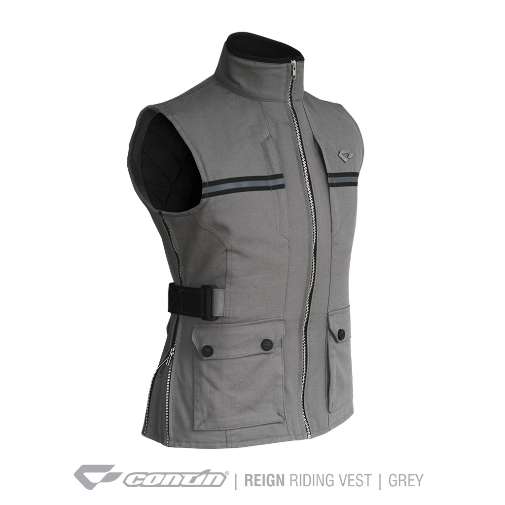 Reign Vest  - Grey