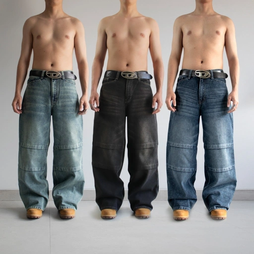 Image of DEMOAN - BAGGY JEANS V2 | Celana Jeans Pria