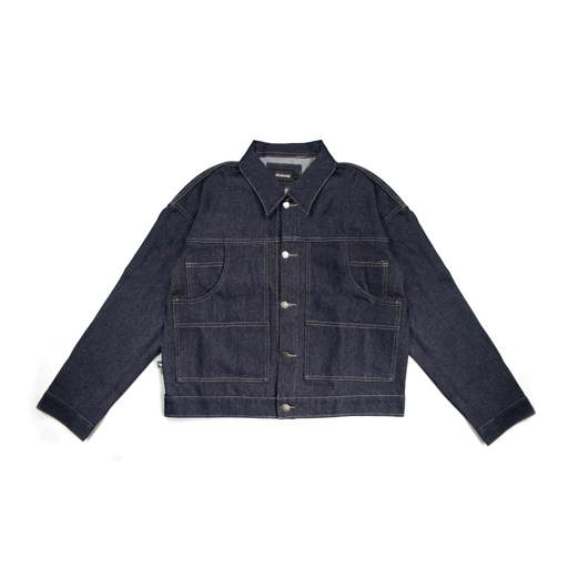 Image of DEMOAN - RAW DENIM JACKET 