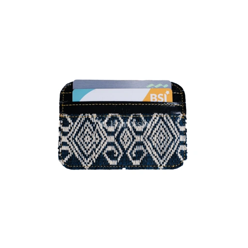 Image of KAINNESIA Aswin Cardholder Single - Tenun Kulit Sapi Asli