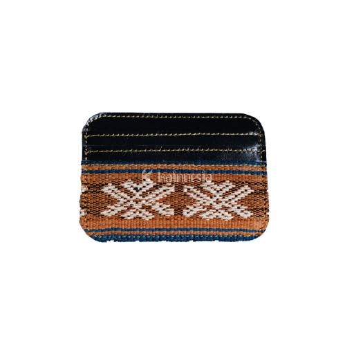 Image of KAINNESIA Aswin Cardholder Single - Tenun Kulit Sapi Asli