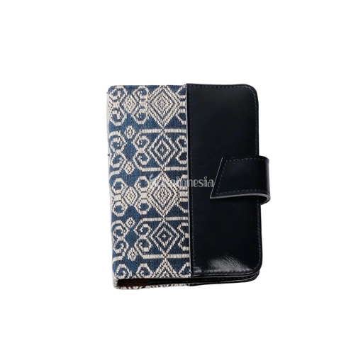 Image of KAINNESIA Bintari Notebook - Tenun Kulit Sapi Asli