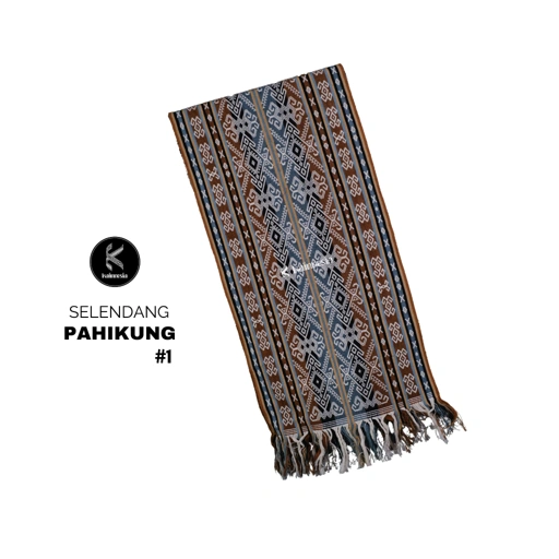 Image of KAINNESIA Selendang Tenun Pahikung #1