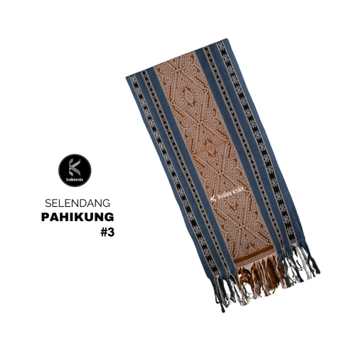 Image of KAINNESIA Selendang Tenun Pahikung #1