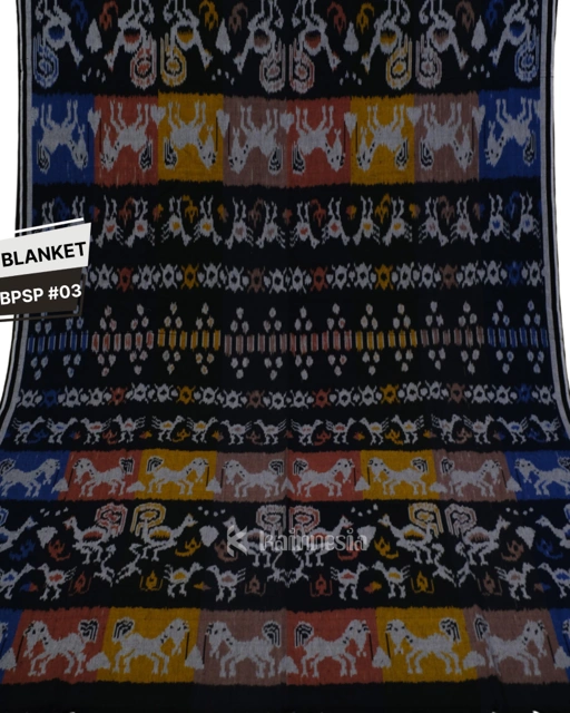 Image of KAINNESIA Kain Tenun Sumba Blanket Etnik Nusantara 