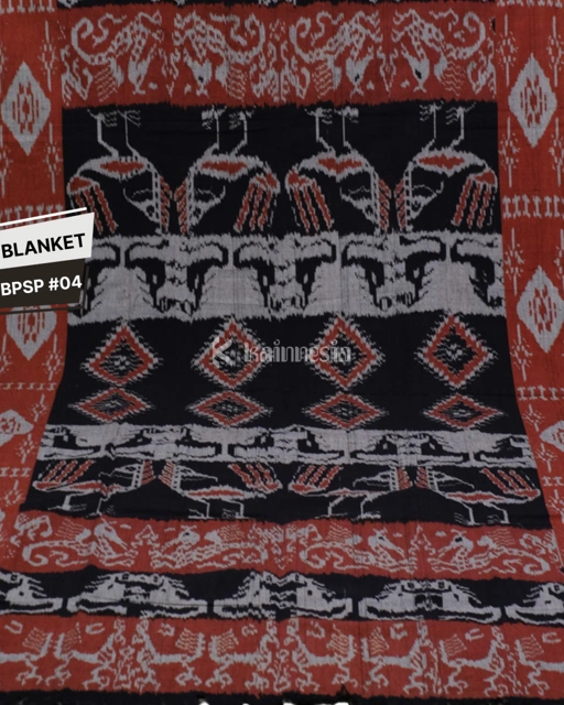 Image of KAINNESIA Kain Tenun Sumba Blanket Etnik Nusantara 