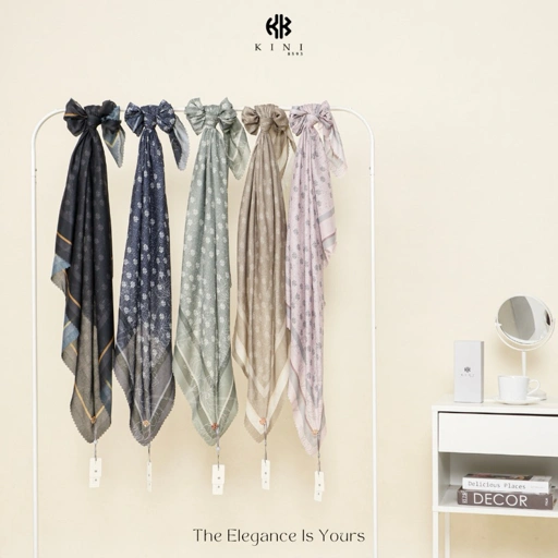 Image of Monogram Scarf By KINI8593