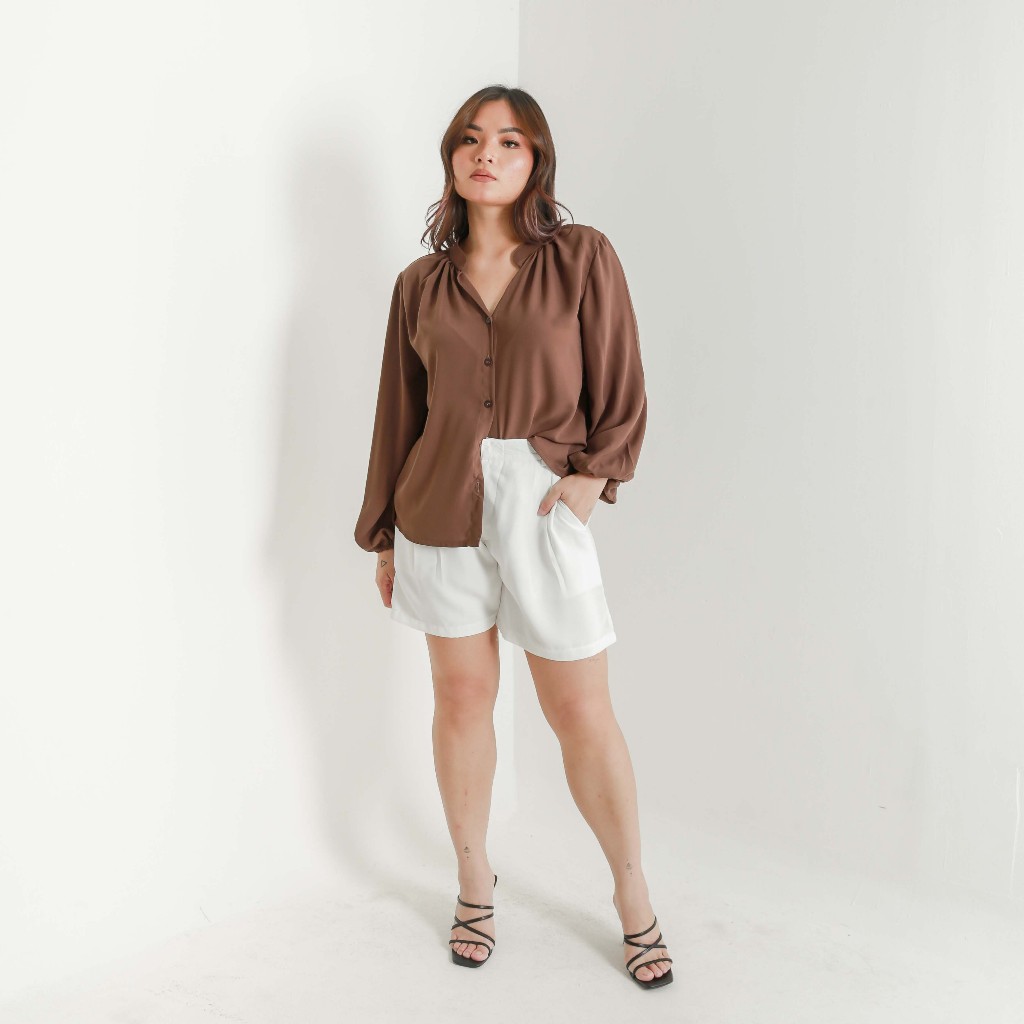 [Tutuloph] Clyso Blouse V2 | Atasan Wanita | Fashion Wanita Bigsize Normal Jumbo