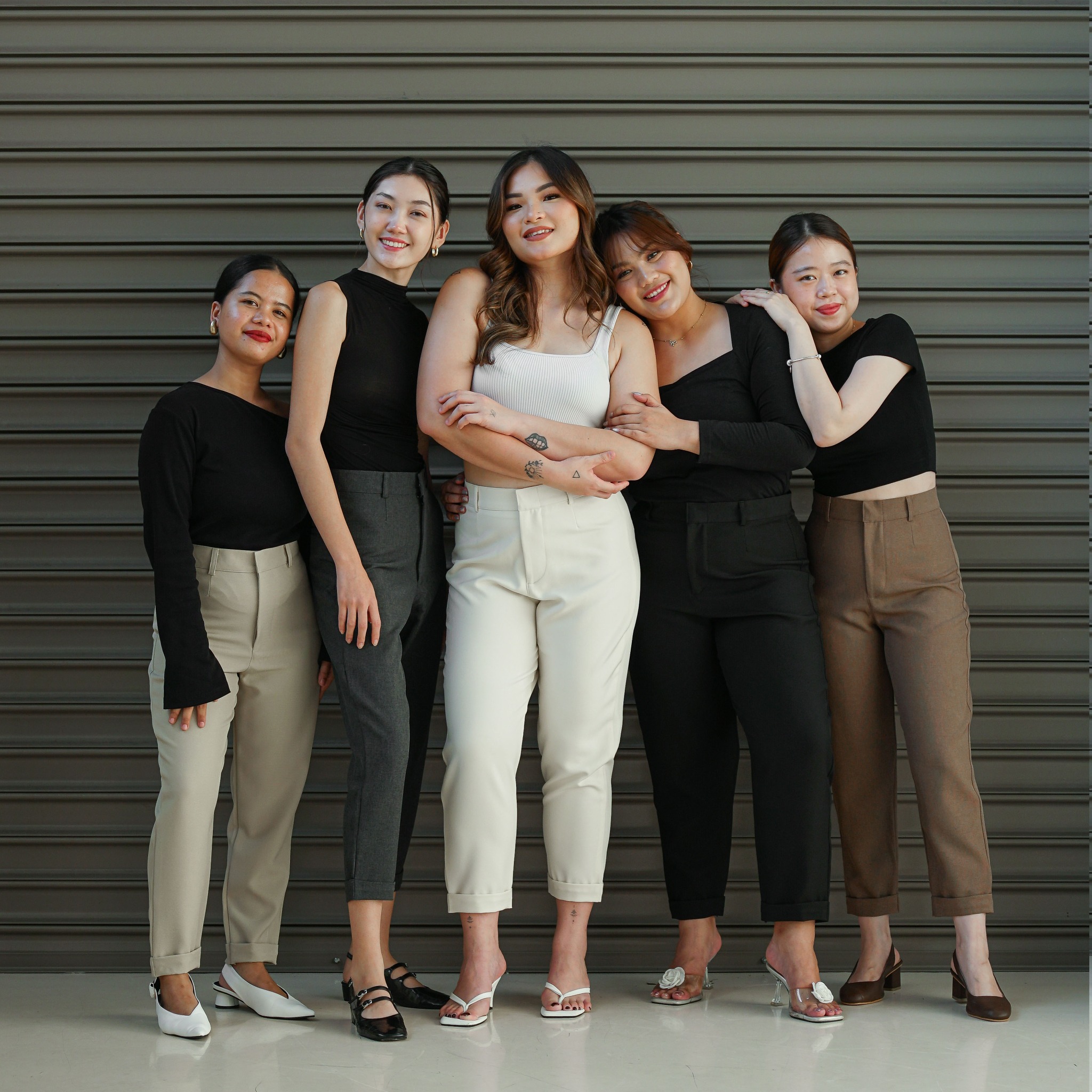 [Tutuloph] Leonette Slim Pants | Celana Pensil Wanita Premium – Fit to Big Size | High Waist Pants Rapi & Elegan untuk Kerja & Daily Look