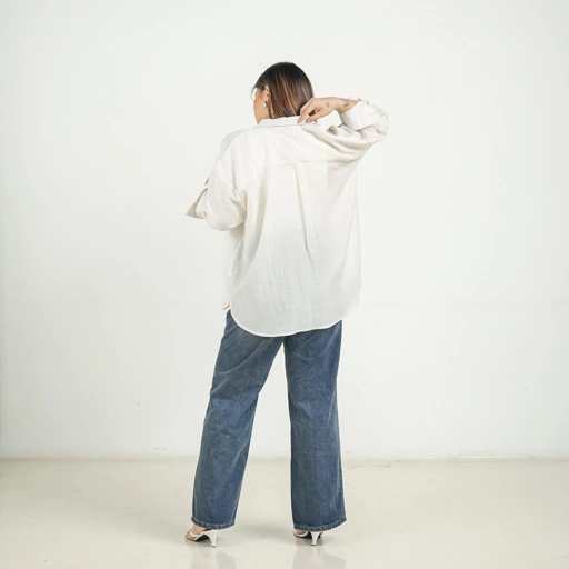 [Tutuloph] Dory Shirt | Kemeja Oversized Wanita | Comfort Outer Daily Casual Women Oversized Shirt Top
