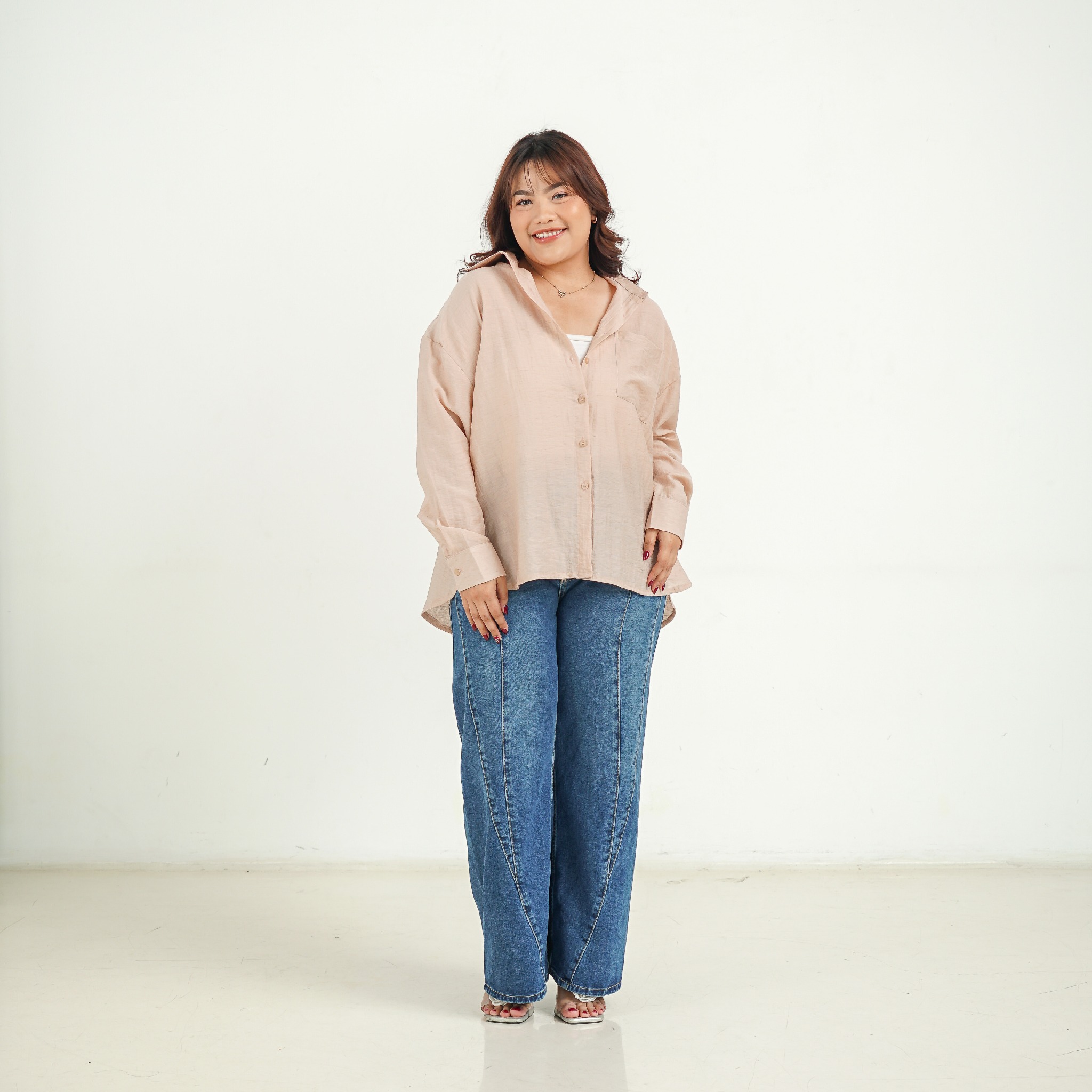 [Tutuloph] Dory Shirt | Kemeja Oversized Wanita | Comfort Outer Daily Casual Women Oversized Shirt Top