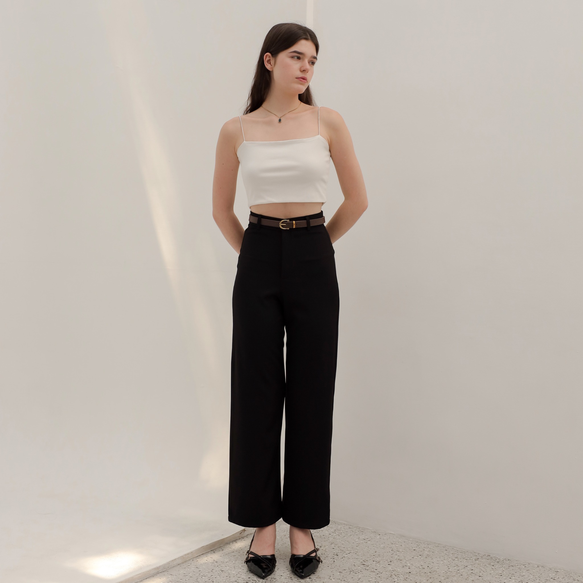 [Tutuloph] Kiara Pants [Long Cullote] | Celana Panjang Straight Highwaist Kulot Wanita