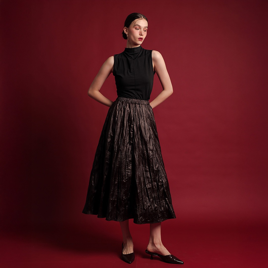 [Tutuloph] Wesly Skirt | Rok Long Skirt Wanita